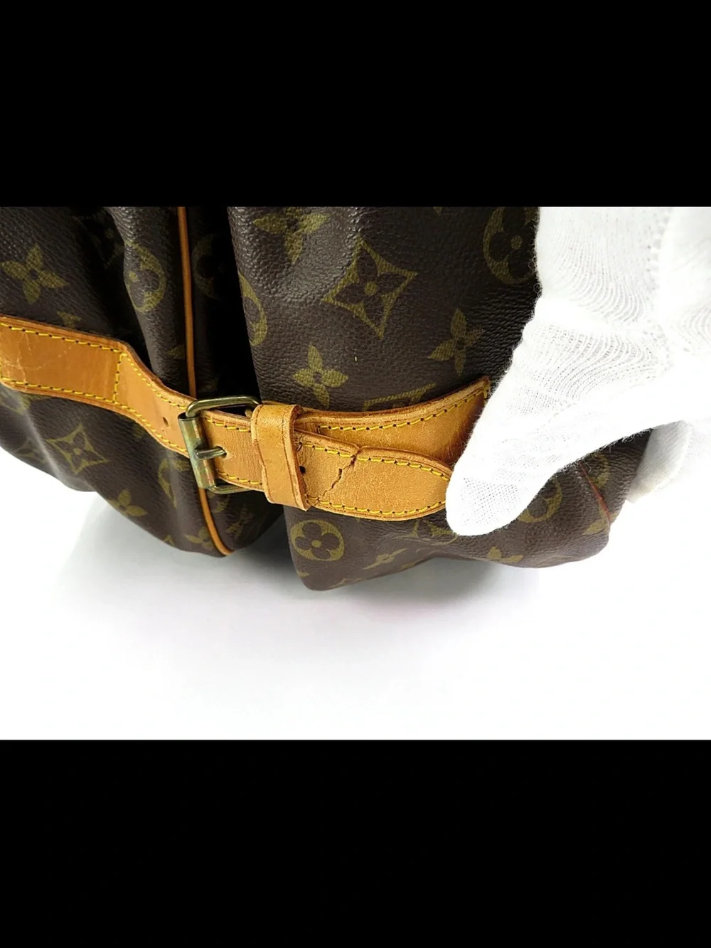 Louis Vuitton Brown Monogram Messenger Bag